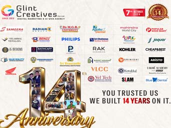Glint Creatives Celebrates 14 Years of Digital Excellence