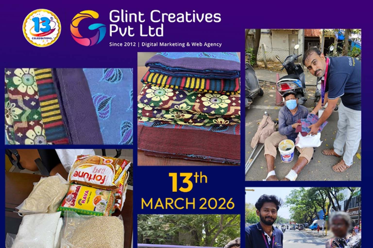 Glint Creatives social responsibility initiative